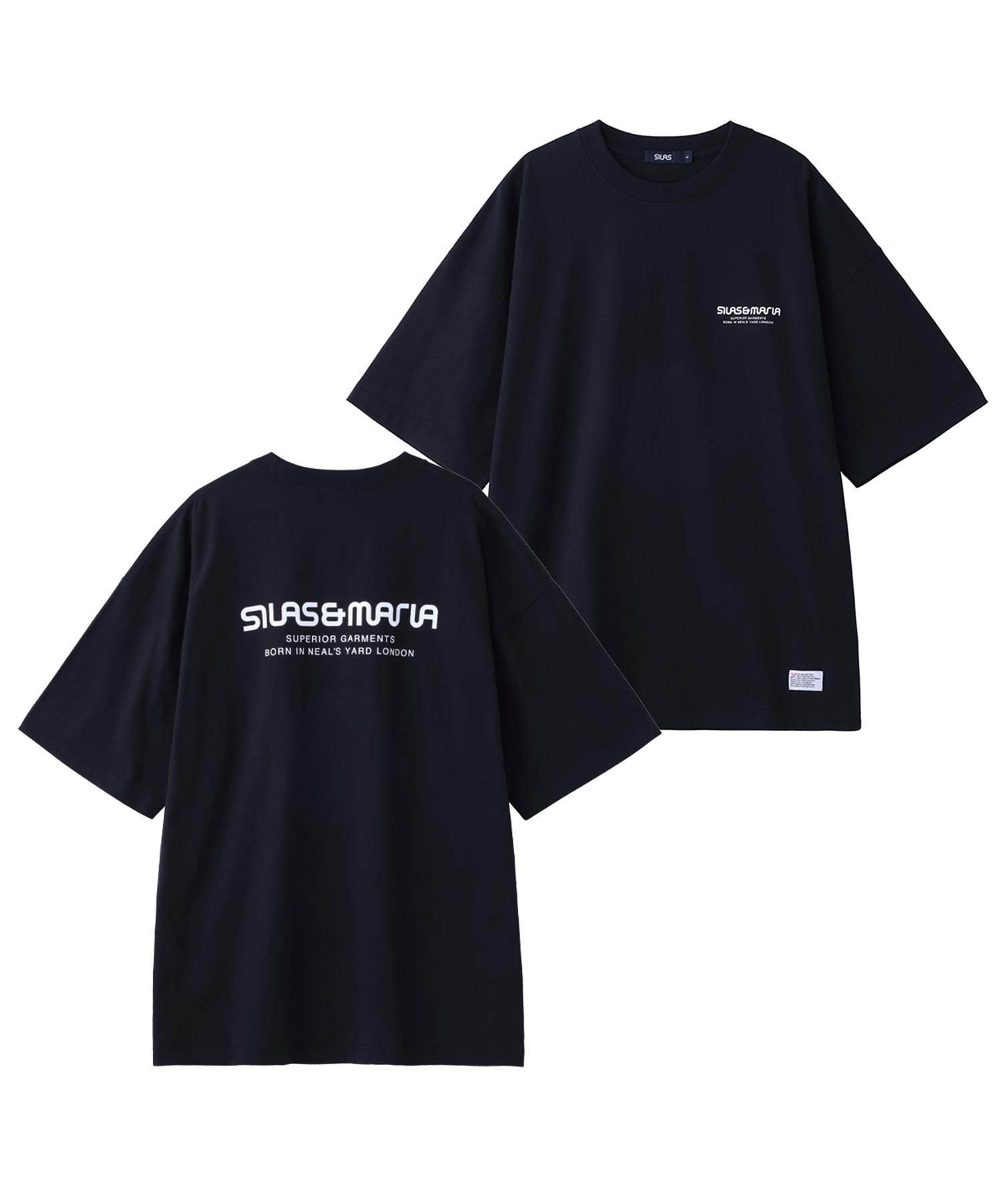 SILAS SILAS MARIA LG WIDE SS T サイラス トップス カットソー・Tシャツ ブラック ブルー グレー グリーン パープル ホワイト イエロー【送料無料】