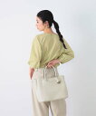 Demi-Luxe BEAMS TOFF & LOADSTONE / モワルー リザード トートバッグ デミルクス ビームス バッグ トートバッグ ホワイト【送料無料】(4)