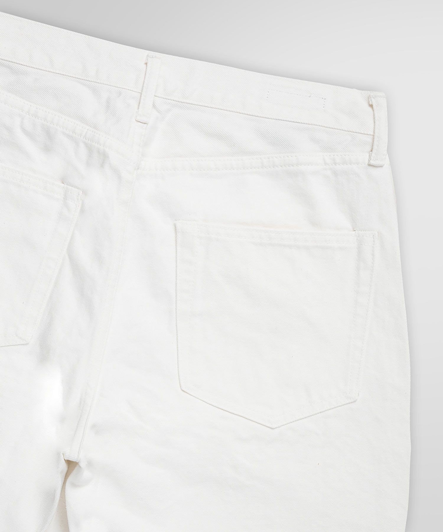 BROOKS BROTHERS コットン ワンウォッシュホワイトデニム ファイブポケットパンツ ブルックス ブラザーズ パンツ ジーンズ・デニムパンツ ホワイト【送料無料】