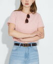 Sonny Label JQベーシックコンパクトTシャツ サニーレーベル トップス カットソー・Tシャツ ピンク ブルー ブラック グレー