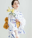 Rocky Monroe 浴衣としわ兵児帯 2点セット ロッキーモンロー 着物・浴衣・和装小物 浴衣【送料無料】