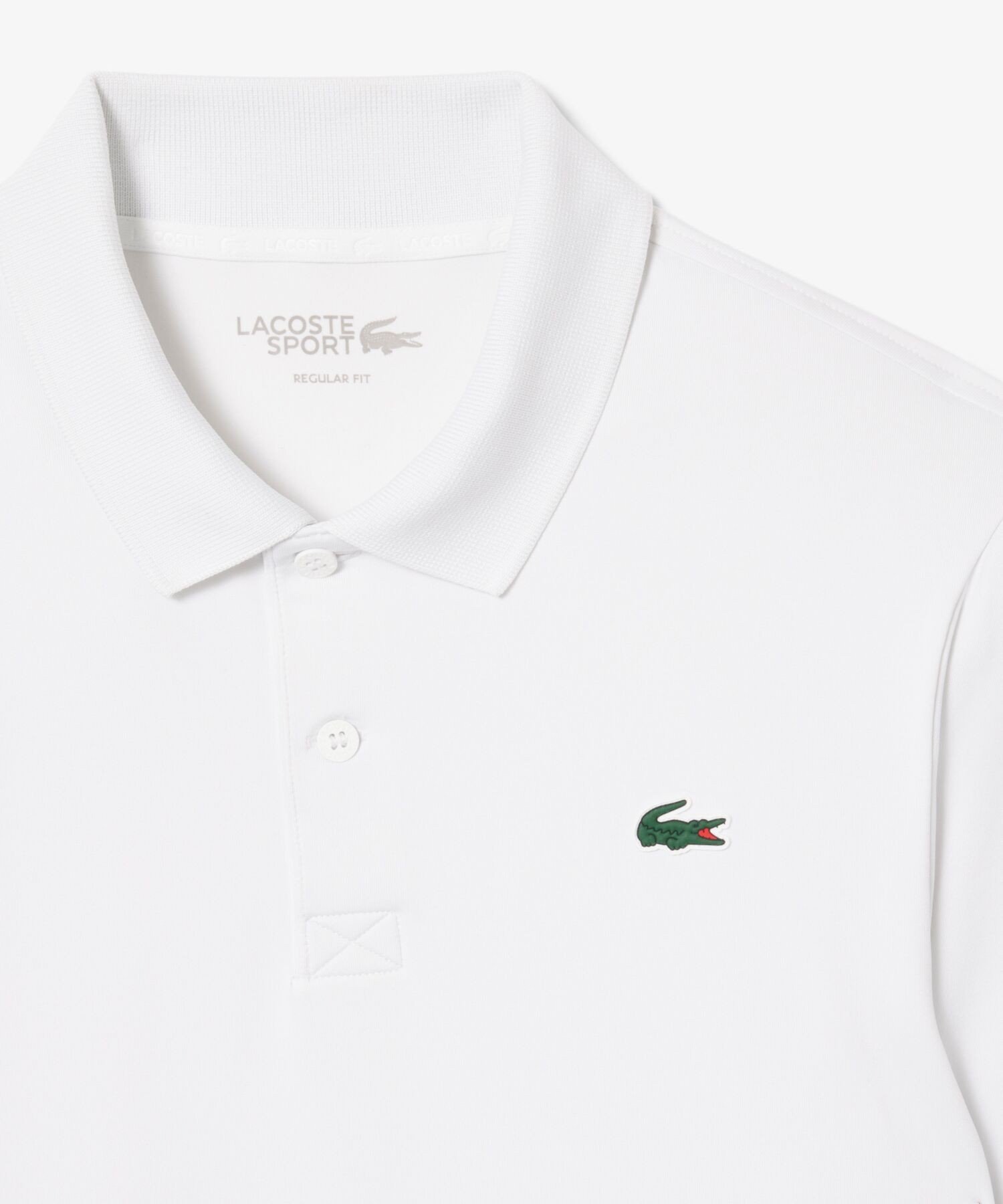 LACOSTE エッセンシャルウルトラドライ長袖ゴルフポロシャツ ラコステ トップス ポロシャツ ネイビー ホワイト【送料無料】