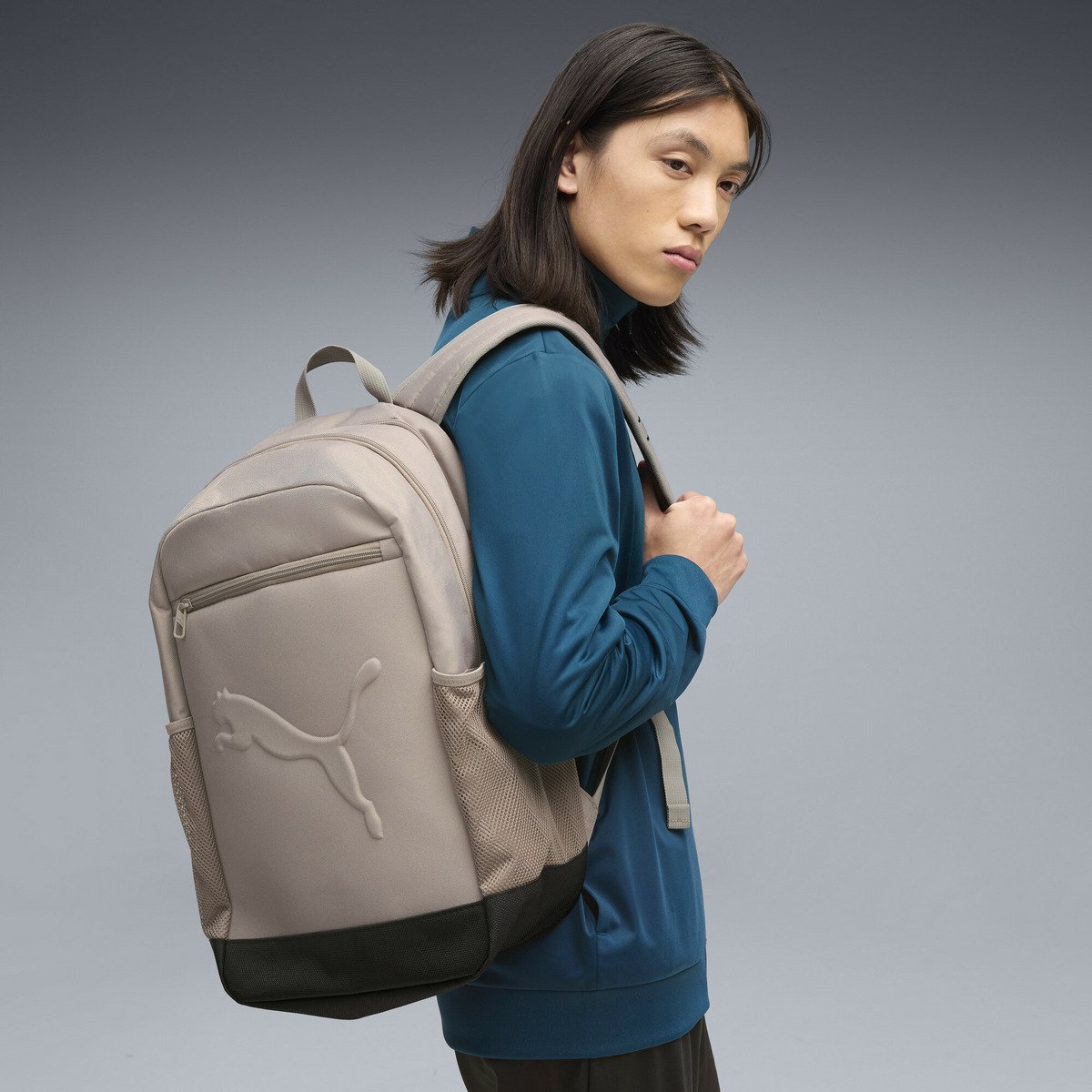 PUMA ユニセックス プーマ バズ バックパック 28L PUMA BUZZ Backpack プーマ バッグ リュック・バックパック グレー【送料無料】