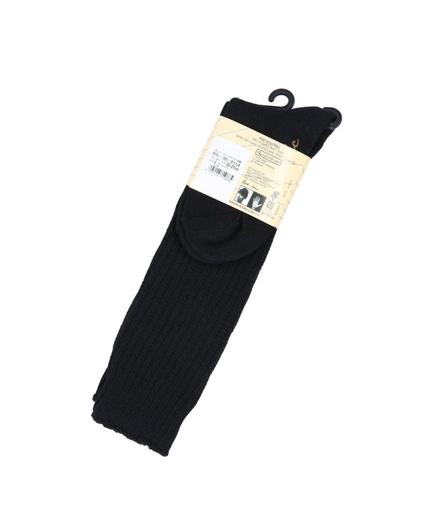 E.G.SMITH E.G.Smith/EGスミス ルーズソックス34cm ボディライフ 靴下・レッグウェア 靴下 ブラック
