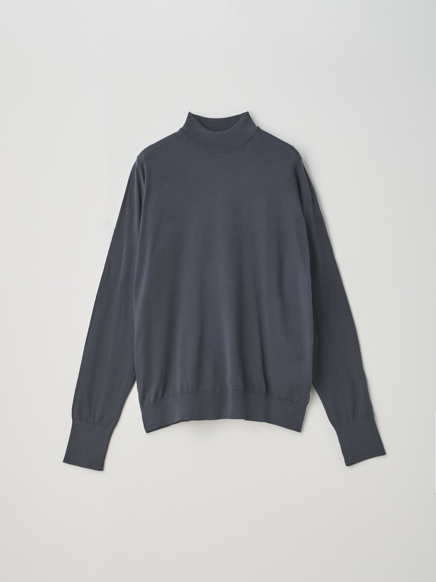 JOHN SMEDLEY Mock turtle neck Long sleeved Pullover ｜ OAKDALE ｜ 30G EASY FIT ジョンスメドレー トップス ニット【送料無料】