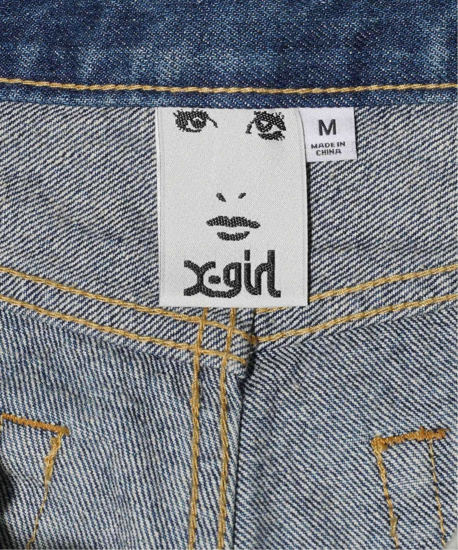 X-girl LOW RISE DENIM PANTS パンツ X-girl エックスガール パンツ ジーンズ・デニムパンツ【送料無料】 3