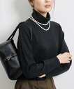 【SALE/50%OFF】ROPE' PICNIC 天竺タートルネックニットプルオーバー/アンチピリング・帯電防止 ロペピクニック トップス ニット グレー ブ...