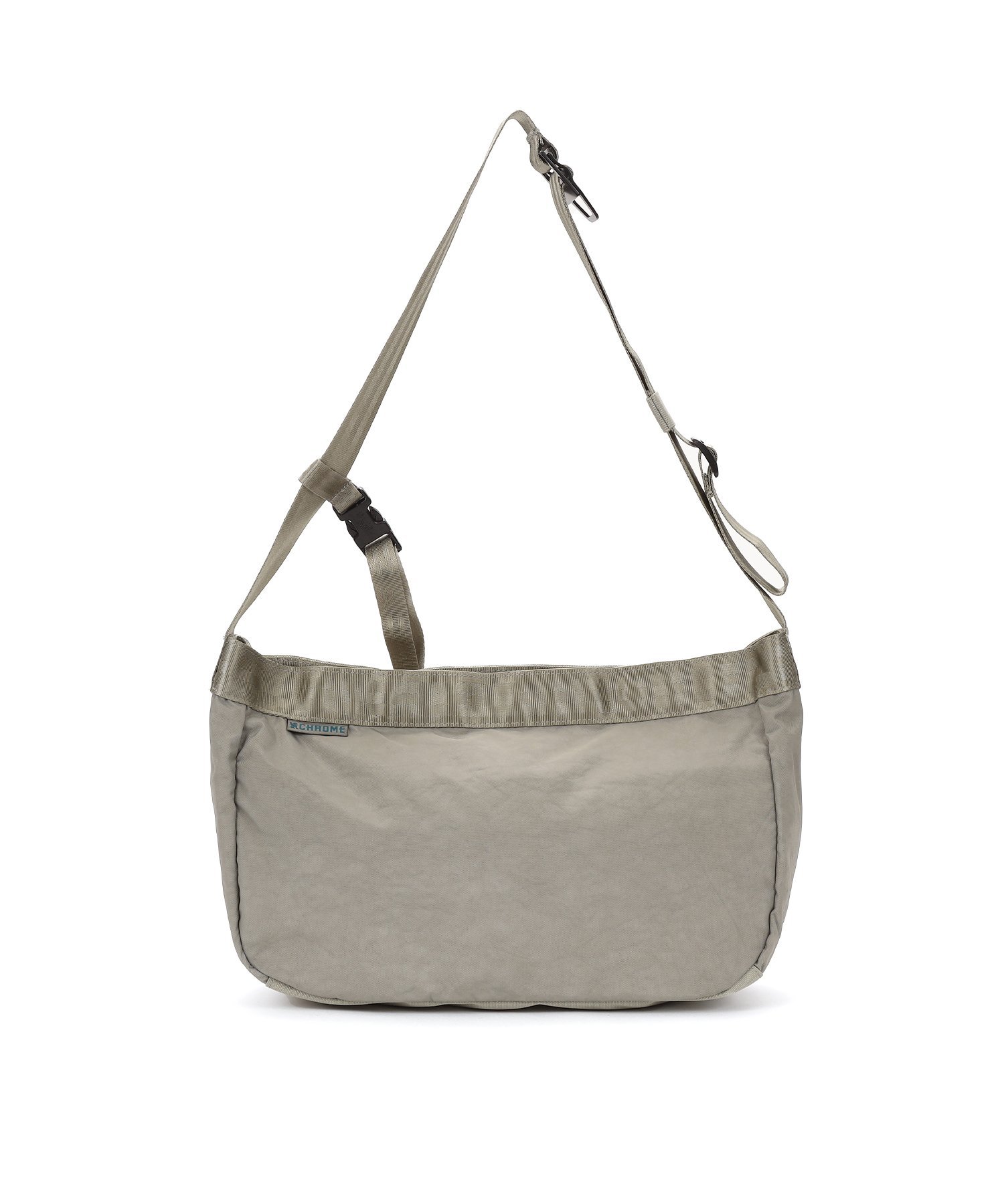 (M)NEWSPAPER MESSENGER SM クローム バッグ メッセンジャーバッグ グリーン