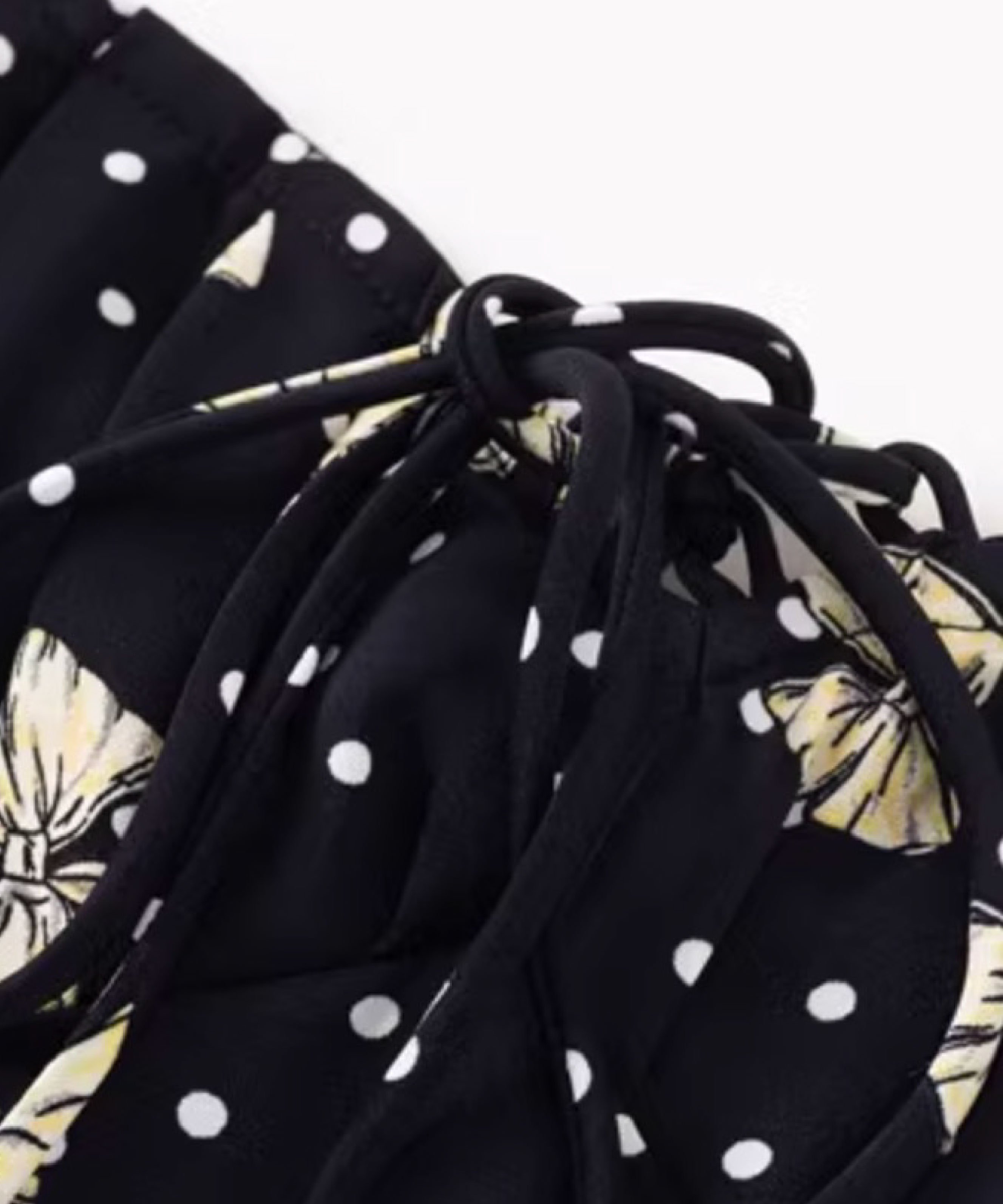 LA POMME petit Dots Butterfly Cami Dress ラポミ・プチ ワンピース・ドレス その他のワンピース・ドレス ブラック