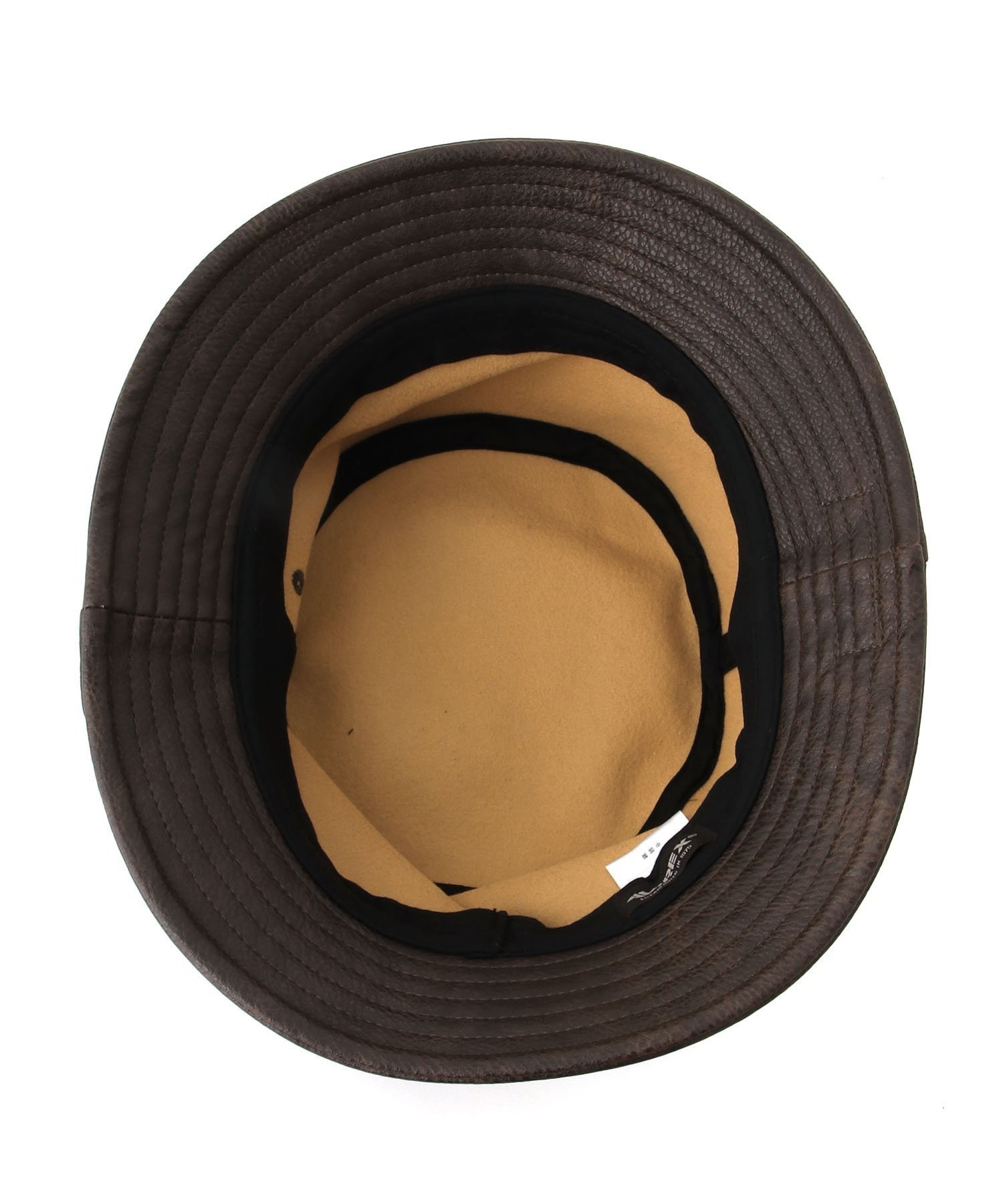 F.S.B/(U)AX EX LEATHER BUCKET HAT エフエスビー 帽子 ハット ブラウン ブラック