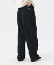 BEAMS BOY LACO_WIDE_PT_SP ビームス ウイメン パンツ その他のパンツ ブラック ネイビー【送料無料】