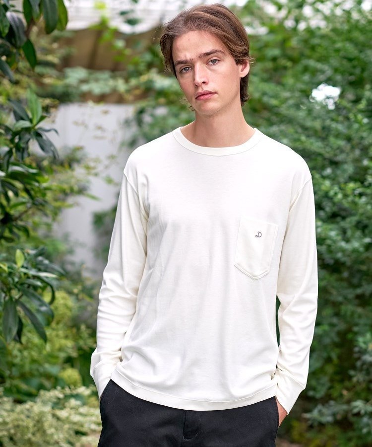 DRESSTERIOR 【吸湿発熱/保湿素材】ホカウル ロングTシャツ ドレステリア トップス カットソー・Tシャ..