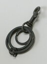 PATRICK STEPHAN PATRICK STEPHAN / Metal key holder 039 trirings 039 トリリングス キーホルダー パトリック ステファン ファッション雑貨 チャーム キーチェーン ブラック シルバー【送料無料】