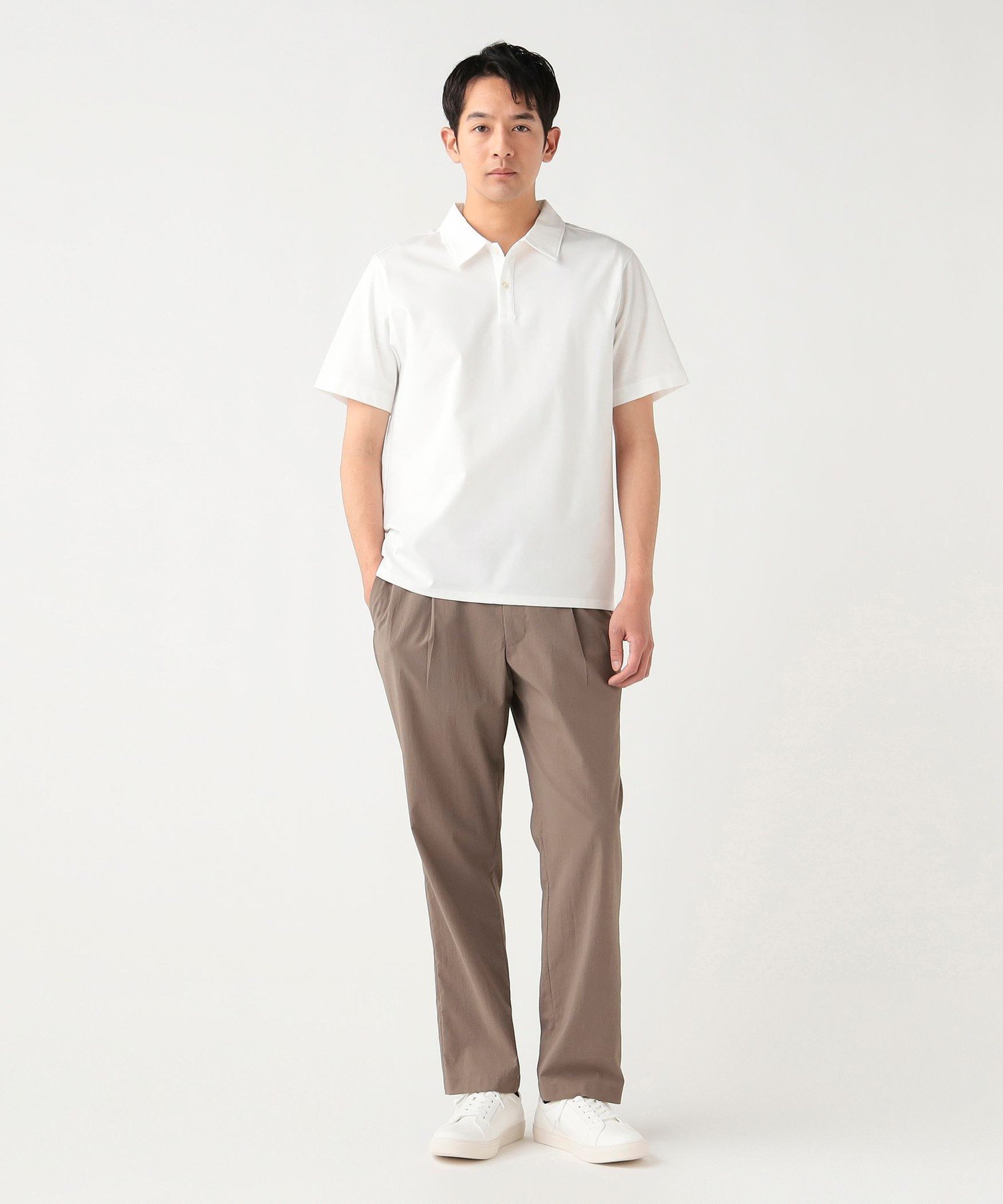 MEN 【8/6値下げ】ドライ ストレッチ パンツ(吸水速乾) ビームス ハート パンツ その他のパンツ ブラック ネイビー