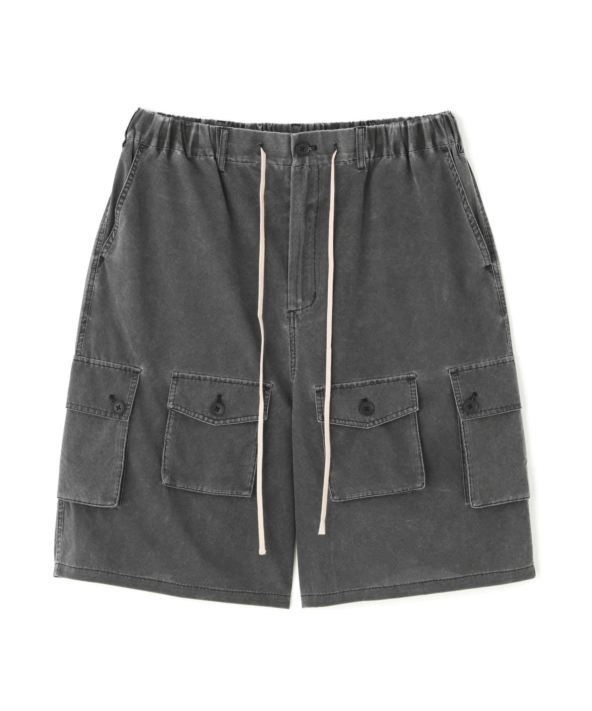 LHP DankeSchon/ダンケシェーン/RIPSTOP CARGO SHORTS エルエイチピー パンツ その他のパンツ ブラック