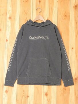 【SALE／30%OFF】QUIKSILVER (K)CHECKERS MATE HOODY クイックシルバー カットソー キッズカットソー グレー ネイビー ホワイト