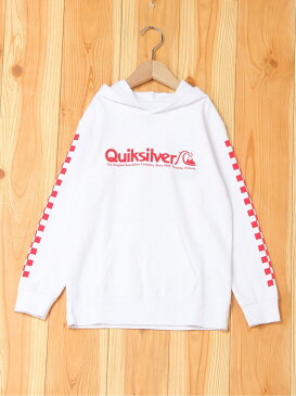 【SALE／30%OFF】QUIKSILVER (K)CHECKERS MATE HOODY クイックシルバー カットソー キッズカットソー グレー ネイビー ホワイト