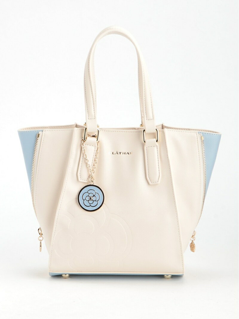 【SALE／40%OFF】CLATHAS リラ 2wayコンパクトトート_0188451 クイーポ バッグ トートバッグ ホワイト ベージュ ブラック【送料無料】のサムネイル