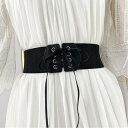 【SALE/30%OFF】Aimoon サッシュベルト レディース ゴム PU ミニミニストア ファッション雑貨 ベルト ブラック