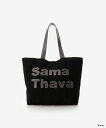サマンサタバサ トートバッグ（レディース） Samantha Thavasa 『ヴィランズ』コレクション サマタバパッチワークトート サマンサタバサ バッグ トートバッグ ブラック【送料無料】