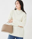 【SALE/24%OFF】UNTITLED ラムウールカシミヤ ボトルネックプルオーバーニット アンタイトル トップス ニット ホワイト ピンク ブラウン【送料無料】
