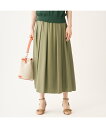 SCAPA 【WEB限定】イージースムーススカート スキャパ スカート その他のスカート グリーン ブルー【送料無料】
