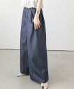 Lajour 【日本製】ワイドツイルパンツ ラジュール パンツ チノパンツ グレー ベージュ ホワイト ブルー【送料無料】
