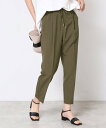 【SALE/30%OFF】Dessin 【ウエストゴム・洗える】センターライン入りテーパードパンツ(XS~L) デッサン パンツ その他のパンツ ブルー グレー...