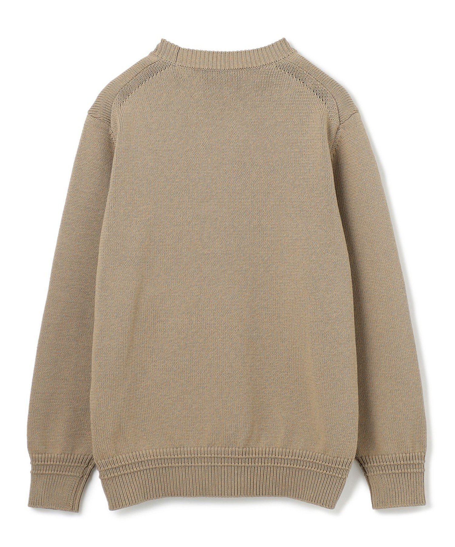 【SALE／30%OFF】JOSEPH HOMME 【HIGH GRADE LINE】コットンコードブレート クルーネックニット ジョゼフ オム トップス ニット ブラック ベージュ【送料無料】
