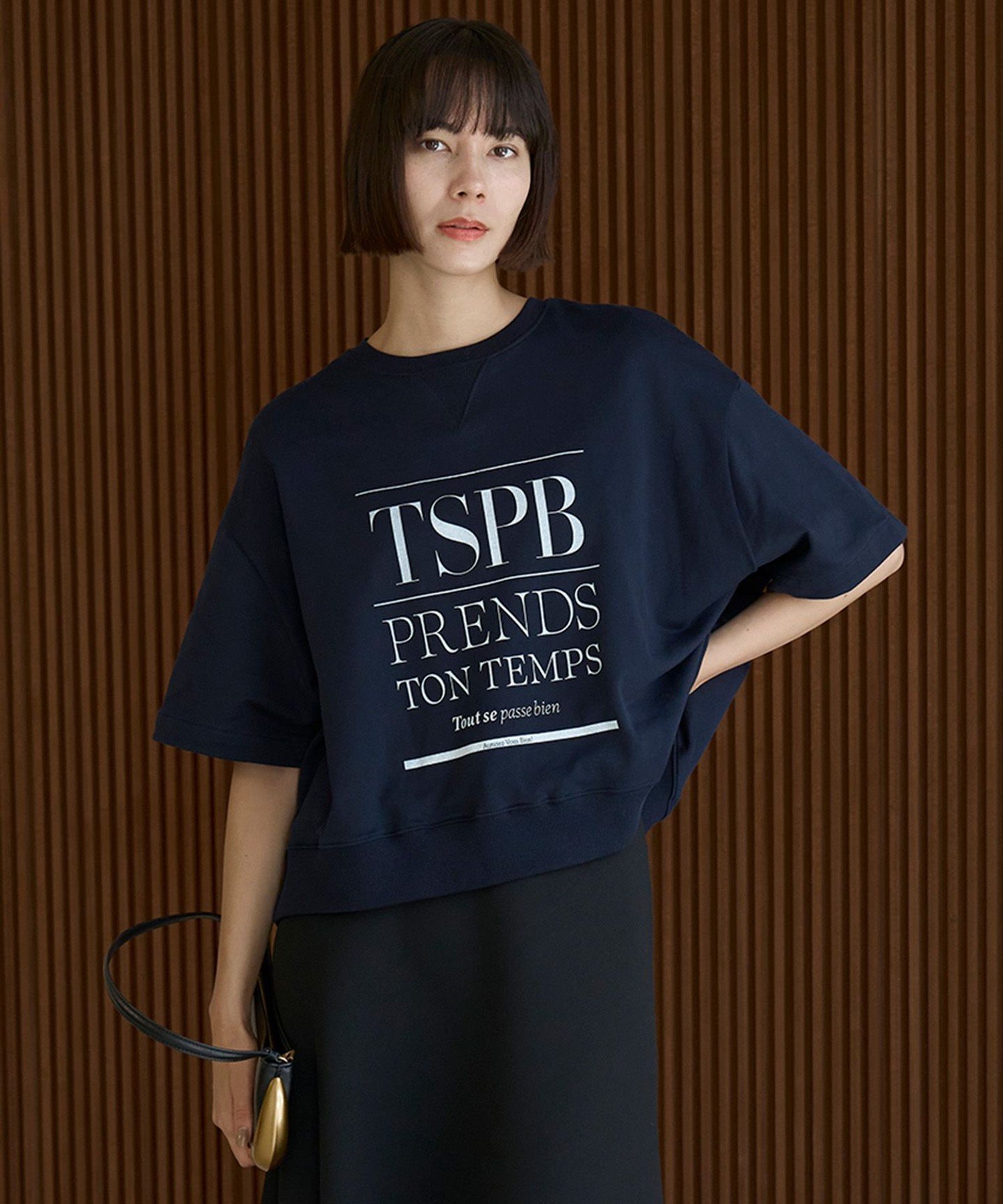 【SALE／30%OFF】UNFILO ライトウェイト ロゴスウェット アンフィーロ トップス スウェット・トレーナー ホワイト ネイビー グレー【送料無料】