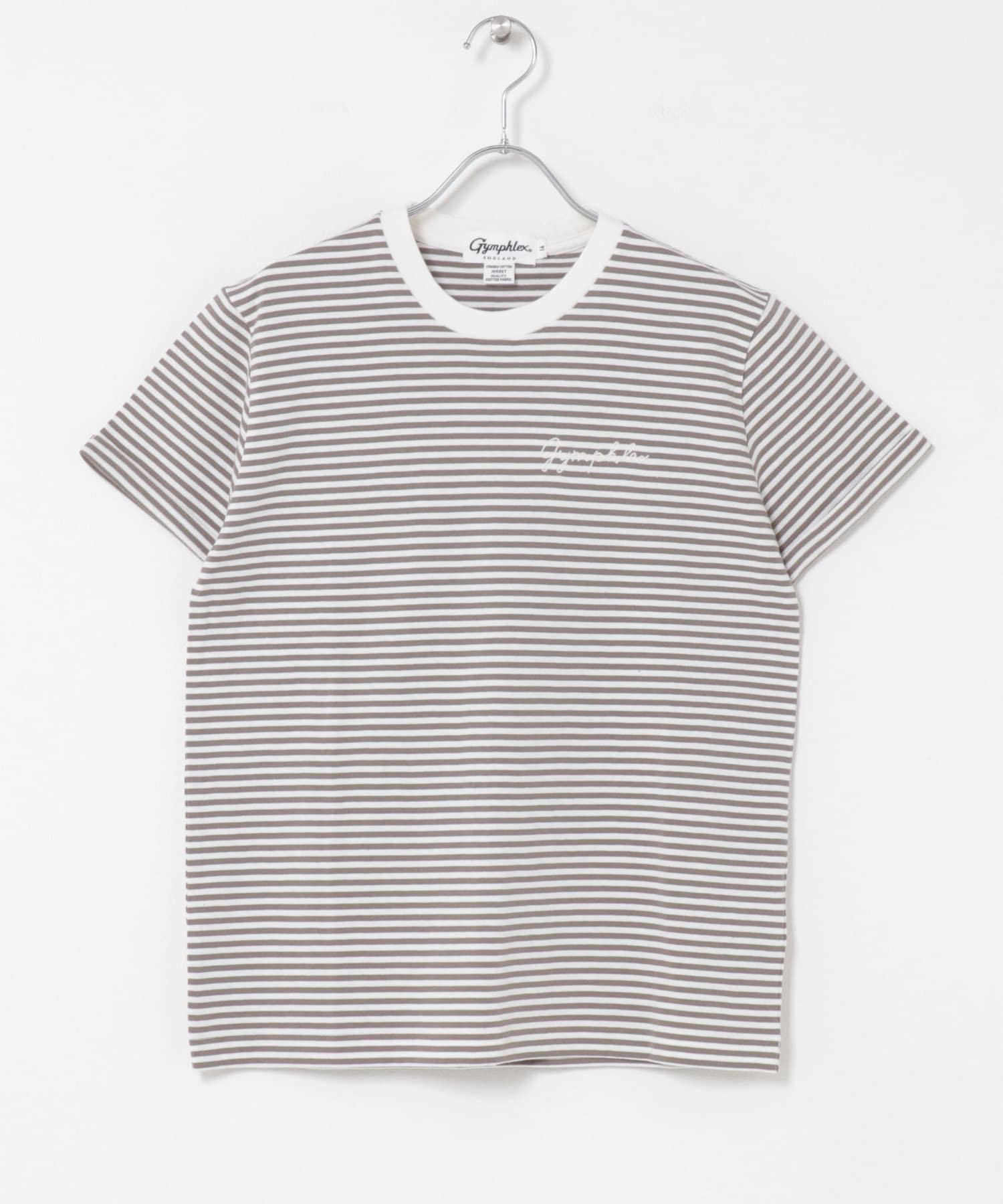 GYMPHLEX SHORT-SLEEVE T-SHIRTS アーバンリサーチドアーズ トップス カットソー・Tシャツ グレー ホワイト ブルー ベージュ