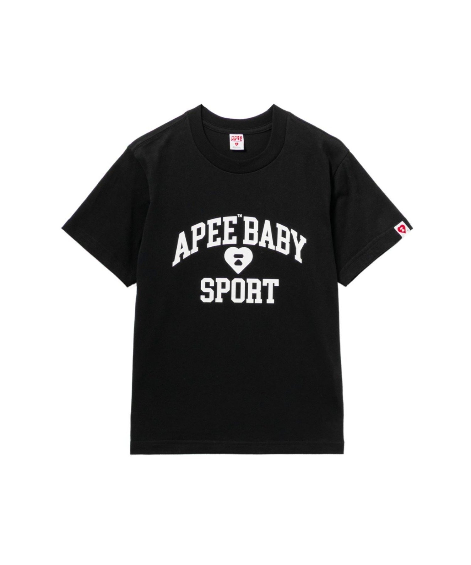 A BATHING APE APEE BABY PRINT TEE ア ベイシング エイプ トップス カットソー・Tシャツ ホワイト グレー ブラック