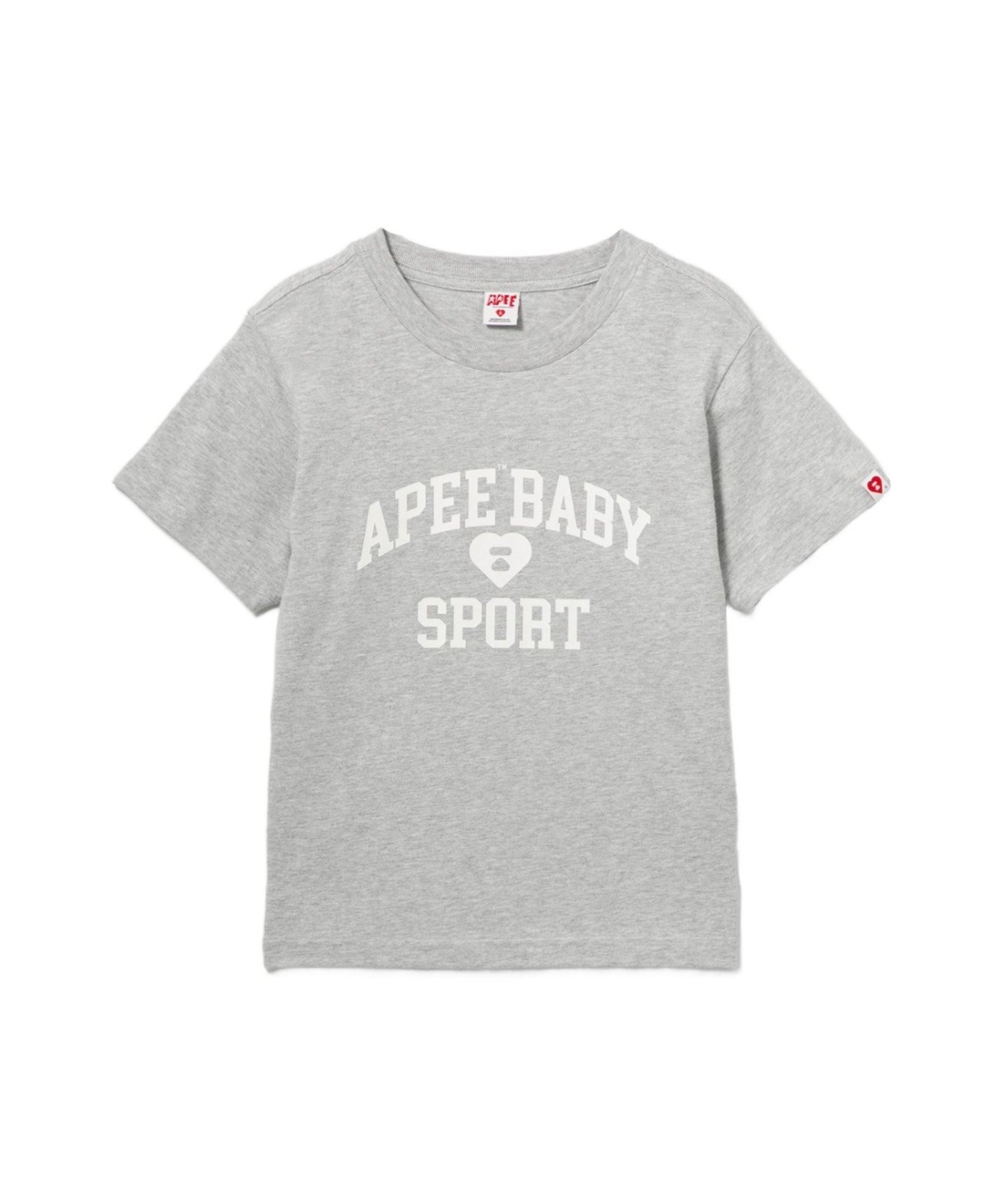APEE BABY PRINT TEE ア ベイシング エイプ トップス カットソー・Tシャツ ホワイト グレー ブラック