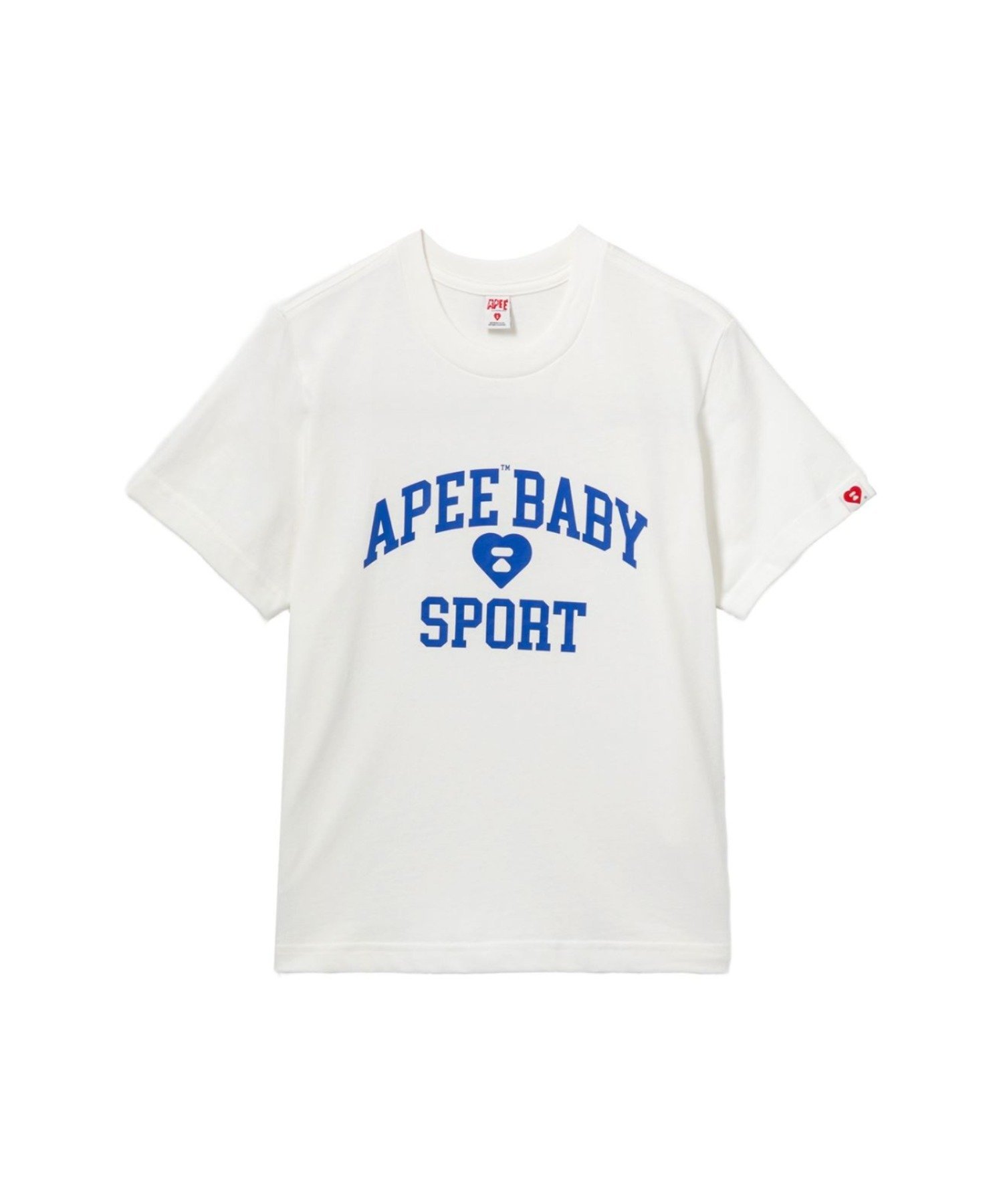 APEE BABY PRINT TEE ア ベイシング エイプ トップス カットソー・Tシャツ ホワイト グレー ブラック