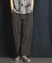 楽天Rakuten FashionMAISON SPECIAL 【SPORTS LINE】Three-Tuck Wide Pants メゾンスペシャル パンツ スラックス・ドレスパンツ グレー ブラック【送料無料】