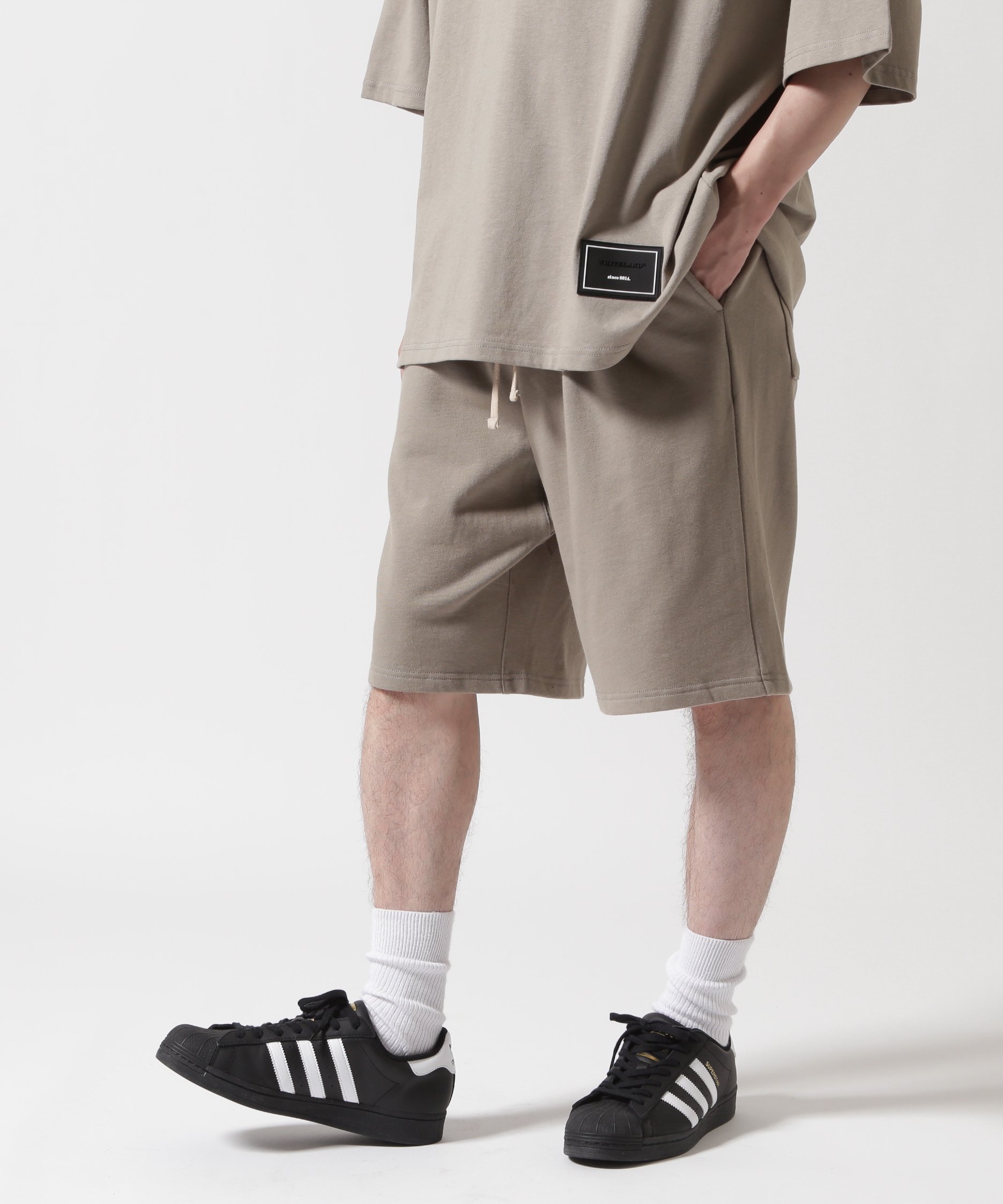 LHP WHITELAND/ホワイトランド/OWL/MINI SILICON SWT SHORTS エルエイチピー パンツ その他のパンツ ベージュ ブラック ホワイト