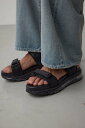 【SALE/50%OFF】AZUL BY MOUSSY エアークッションベルトサンダル アズールバイマウジー シューズ・靴 サンダル ブラック【送料無料】