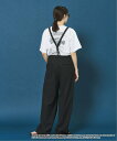 FRAMeWORK ≪予約≫OUT OF FRAMe ウォッシャブルウール 2タック パンツ フレームワーク パンツ スラックス・ドレスパンツ ベージュ ブラック【送料無料】