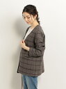 【SALE/50%OFF】DOUX ARCHIVES リバーシブルジャケット ドゥアルシーヴ コート/ジャケット コート/ジャケットその他 パープル ベージュ【送料無料】