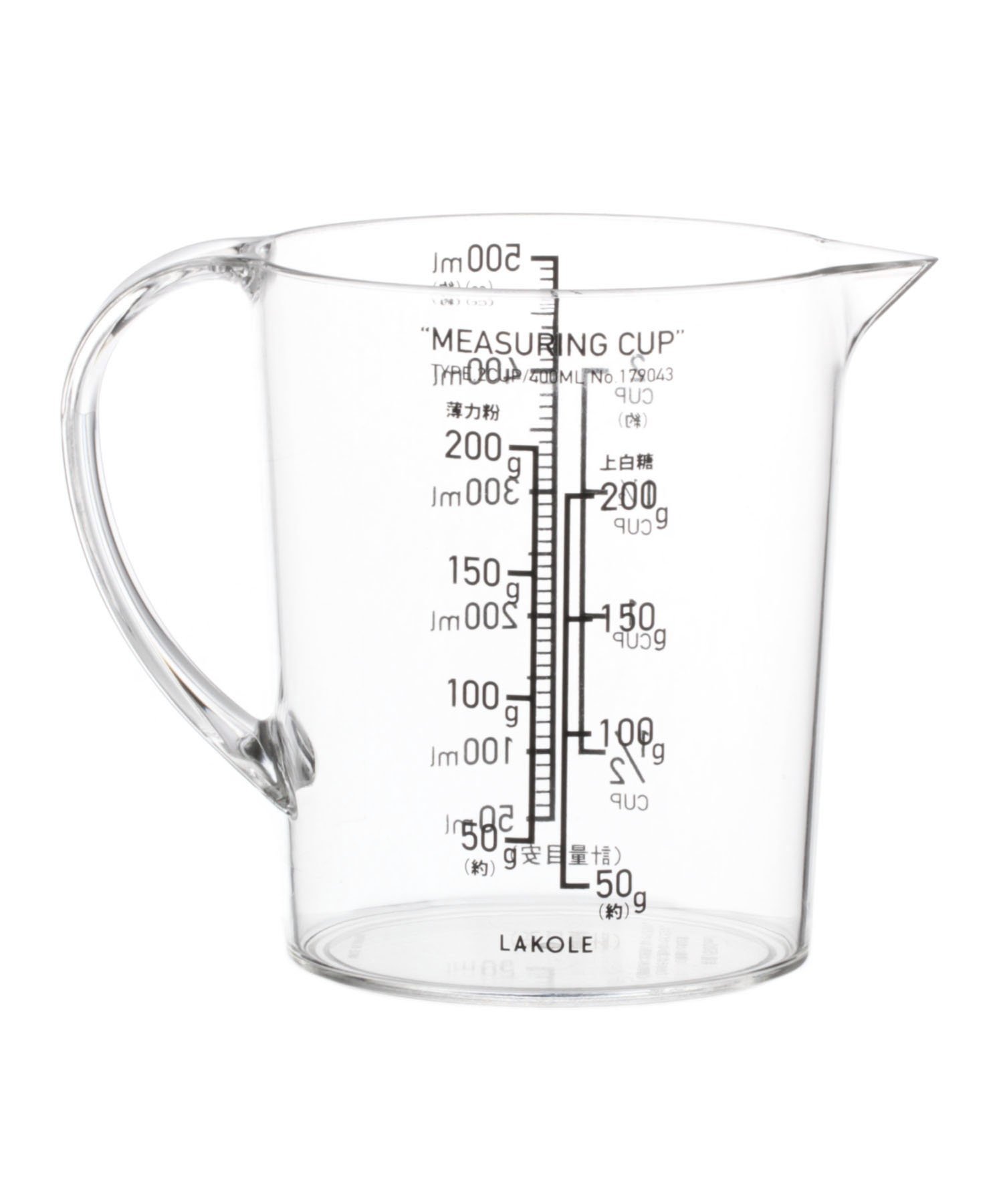 LAKOLE 【耐熱】計量カップ[500ml] ラコレ 食器・調理器具・キッチン用品 その他の食器・調理器具・キッチン用品 stylife-13032256 Rakuten Fashion サンプル画像3