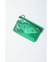 TOGA TOO Leather pouch square トーガ 財布・ポーチ・ケース コインケース・小銭入れ・札入れ ピンク ブラック グリーン【送料無料】(4)