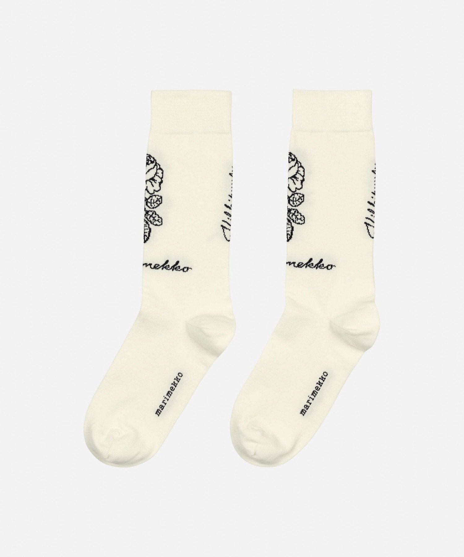 Marimekko Detsku Vihkiruusu Logo ソックス マリメッコ 靴下・レッグウェア 靴下【送料無料】