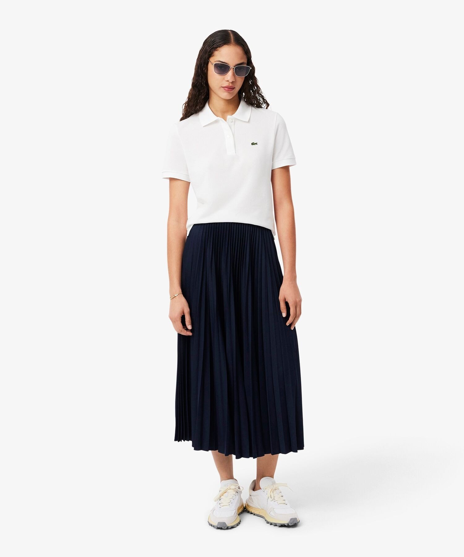 LACOSTE SKIRTS ラコステ スカート その他のスカート ネイビー ブラック【送料無料】