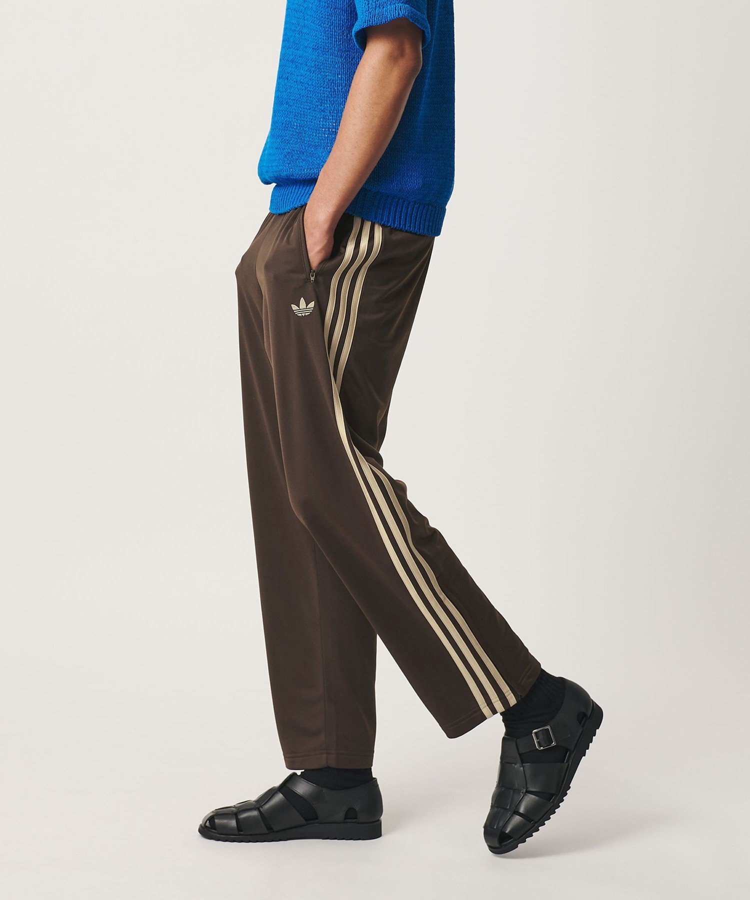 ＜adidas Originals＞ファイヤーバード トラック パンツ ビューティー＆ユース ユナイテッドアローズ パンツ その他のパンツ ブラウン グレー