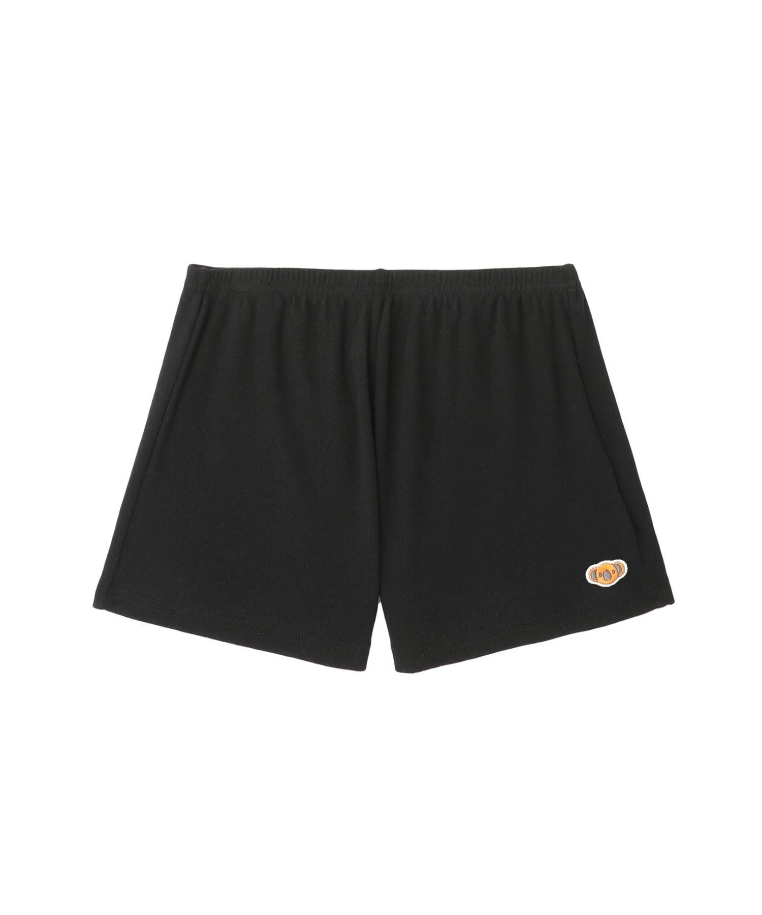 A BATHING APE BABY CORE BADGE POINTELLE SHORTS ア ベイシング エイプ パンツ その他のパンツ ホワイト ブラック