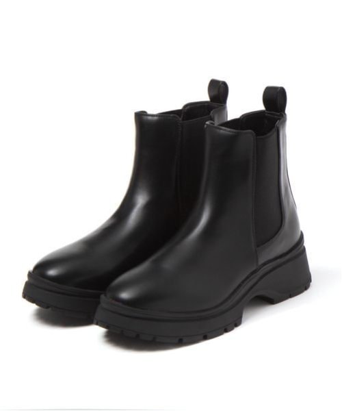 【SALE／20%OFF】GLOBAL WORK (W)レインフレンドリーSGブーツ グローバルワーク シューズ・靴 レインシューズ・ブーツ ブラック【送料無料】のサムネイル