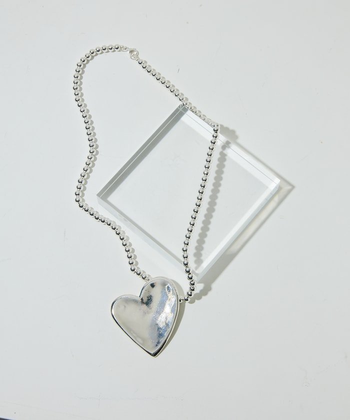 ySALE^10%OFFzFirsthand LARGE HEART NECKLACE / [Wn[g`[tlbNX t[NXXgA ANZT[Erv lbNX Vo[ S[hyz