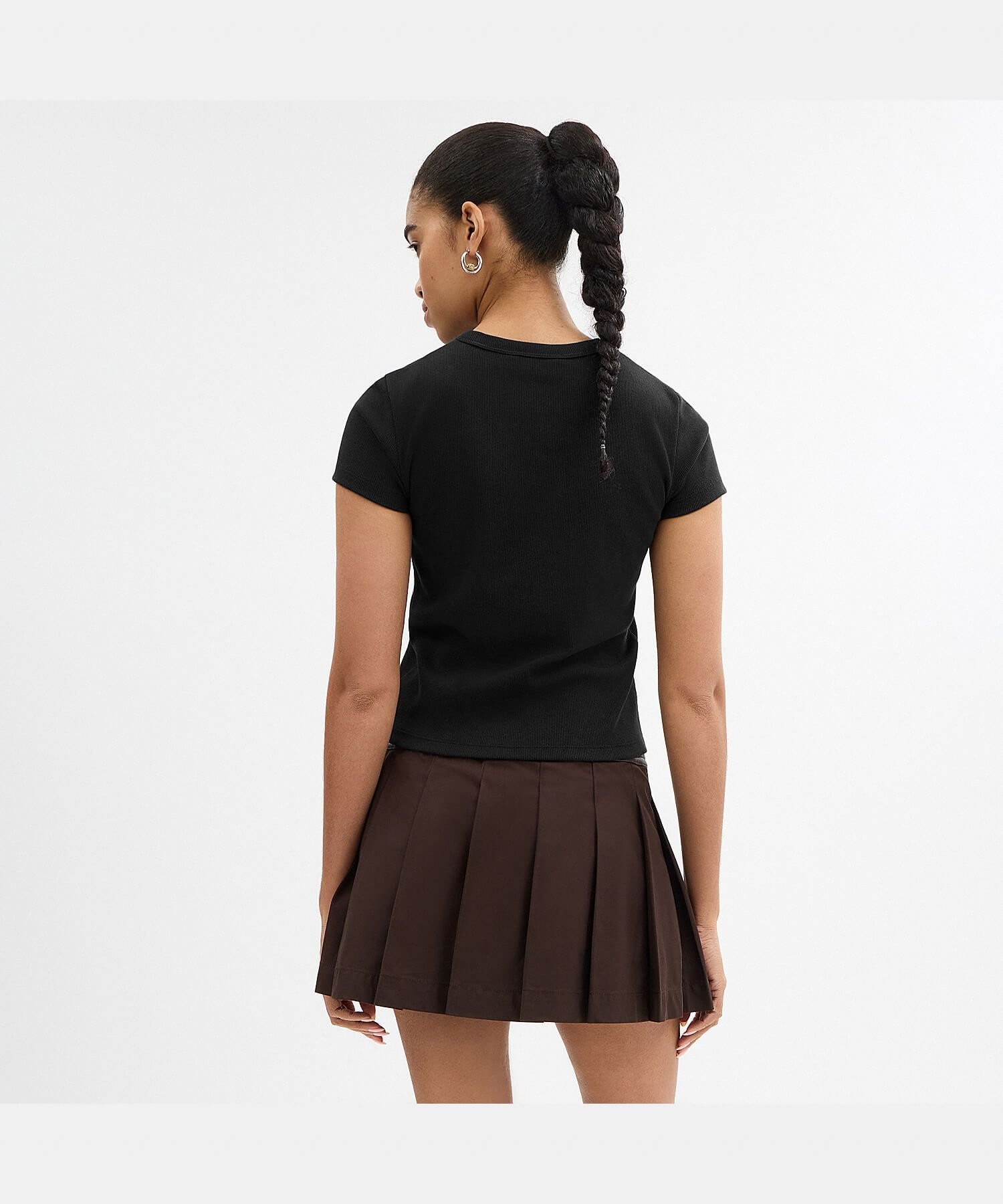 COACH OUTLET 【公式】ニューヨーク リブド Tシャツ コーチ アウトレット トップス カットソー・Tシャツ ブラック