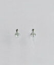 Phoebe 【金属アレルギー対応】ベーシックビジューセラミックピアス シルバー ジュエルアディクト アクセサリー・腕時計 ピアス シルバー