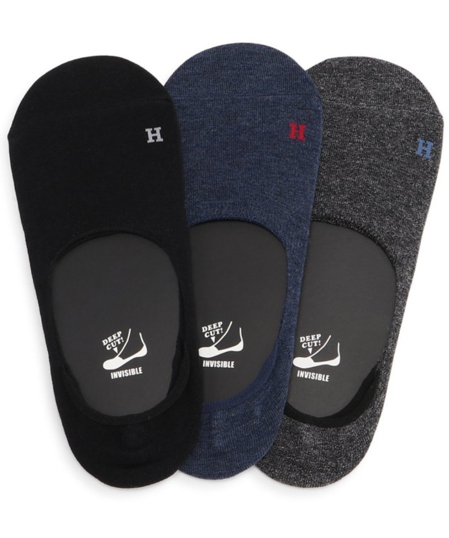 ヘルスニット 靴下 メンズ 【SALE／10%OFF】Healthknit Healthknit/3足セットくるぶし丈ショートソックス フットカバーソックス セットアップセブン 靴下・レッグウェア 靴下 ブラック